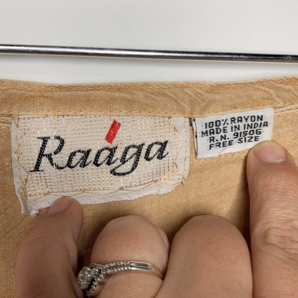 Boho wrap mini skirt one size - Picture 4 of 6